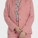 Pembe blazer ceket