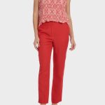 Pileli baskılı bluz